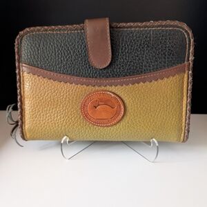 Vintage Dooney & Bourke 6-Ring Weatherly Leather Organizer